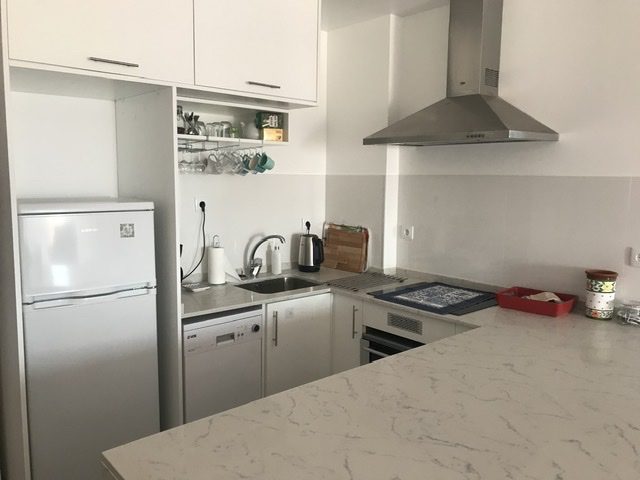 New kitchen, with induction and dishwasher